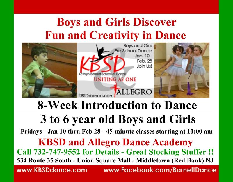 Preschool Boys and Girls Can Discover the Fun and Creativity of Dance